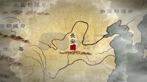 唐代长安地图高清全图-历史地图网