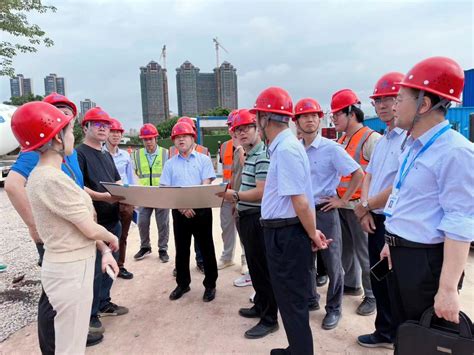 中国水利水电第七工程局有限公司 —线动态 李定林在惠州中洞抽蓄项目检查工作