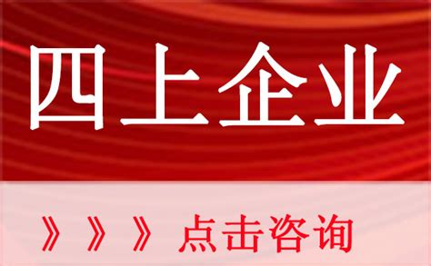 深圳市“四上企业”申报标准