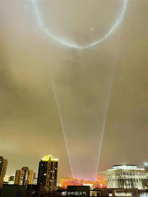 今晚北京天空出现“不明光环”？回应来了-大河新闻