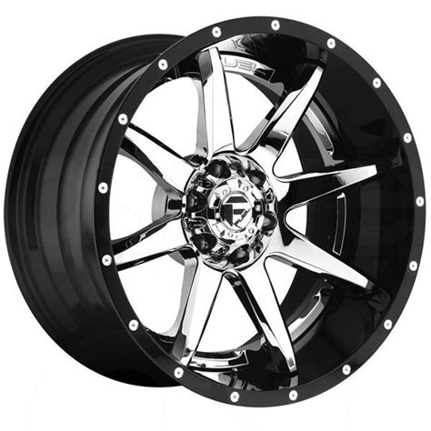 Fuel D247 Rampage Chrome Wheels | 4WheelOnline.com