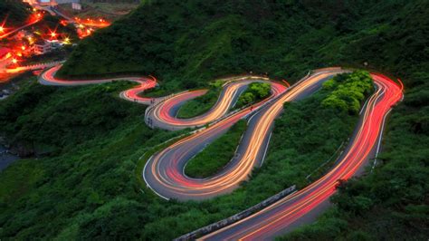 盘山公路图片