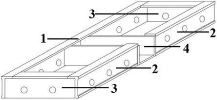 一种带凹槽的模板框架装置的制作方法_2