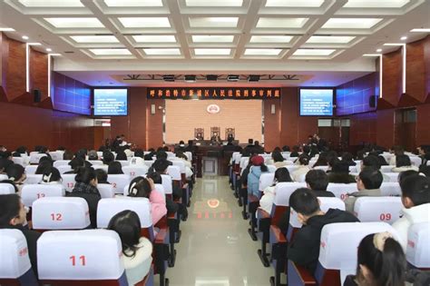一场理论与实践的“双向奔赴”——内蒙古大学法学院200余名学生到新城区法院旁听刑事案件庭审-内蒙古大学法学院