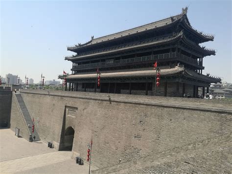 西安古城墙长乐门高清图片下载_红动中国