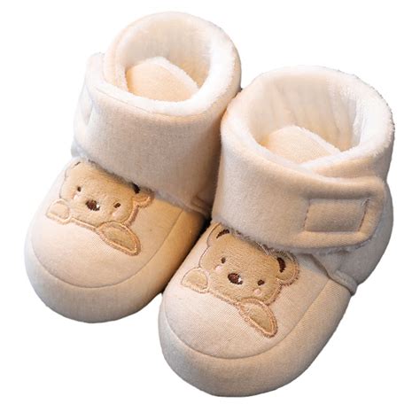 婴儿鞋冬季加绒保暖厚棉鞋男女宝宝步前鞋0-1岁防掉6-7-9个月布鞋_虎窝淘