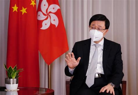 香港特首李家超发表首份施政报告_新浪图片