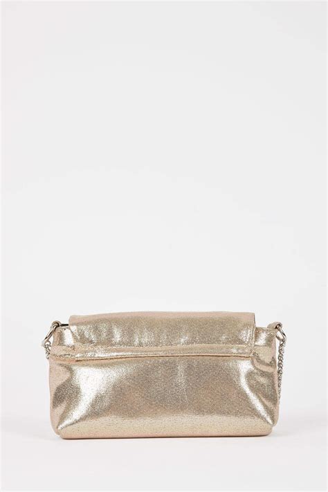 Gold WOMEN Women Faux Leather Crossbody Bag 2779657 | DeFacto