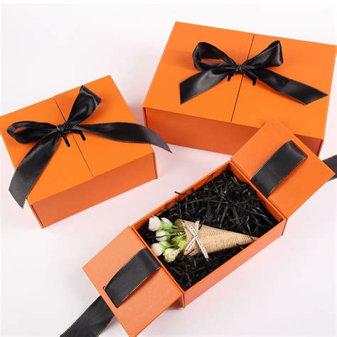 现货礼物盒天地盖长方形包装盒咖色蚕丝纸节日伴手礼盒礼品盒空盒-阿里巴巴