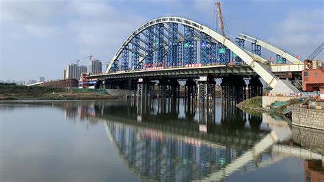 合肥市广德路跨南淝河桥正式建成通车