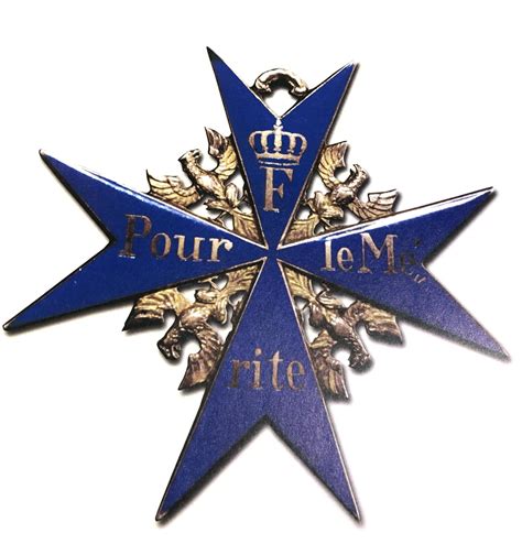 鹰颈上的珍宝： 只授予高级军官的蓝马克斯勋章，德意志最高荣耀_战功