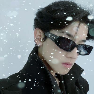下雪非主流男生头像