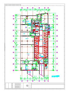 绍兴工行建筑CAD平面布置参考图_土木在线