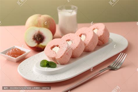 【清新-蜜桃果冻蛋糕卷的做法步骤图】丽丽在目yl_下厨房