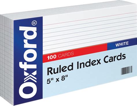 Index Cards, 3 x 5", Pack of 100 | Carolina Biological Supply