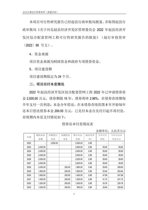 赵县经济开发区综合配套管网工程财评报告_文库-报告厅