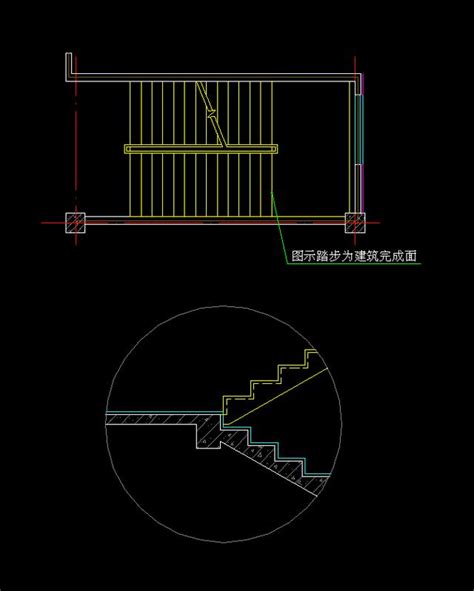 楼梯设计图与尺寸,室内楼梯尺寸,二层楼梯图_大山谷图库