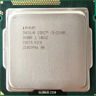 Процесор Intel Core i5-2500S D2 SR009 2.7 GHz 6M Cache Socket 1155 Б/У ...
