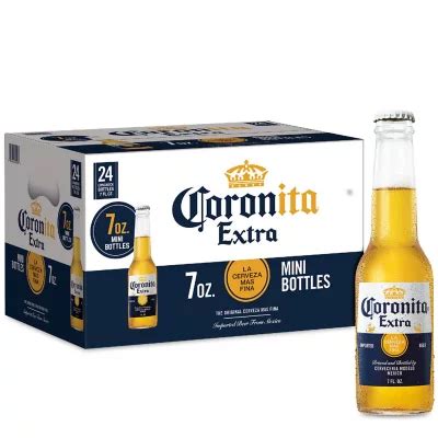 Corona Extra Coronita Mexican Lager Beer (7 fl. oz. bottle, 24 pk ...