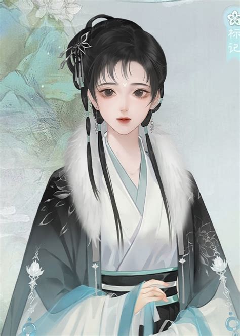 古风头像易次元女生图片