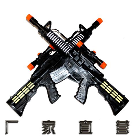 M416电动连发软弹玩具枪儿童加特林狙击枪模型男孩仿真冲锋枪礼物