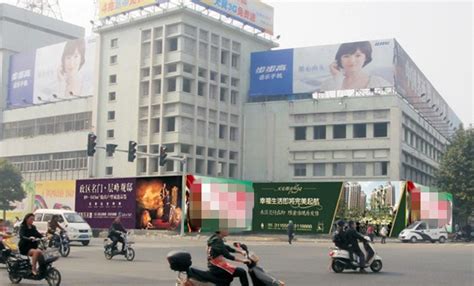 滁州邮电大楼围栏广告牌 - 户外媒体 - 安徽媒体网
