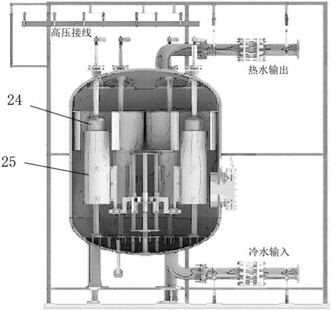 电极锅炉与凝结水加热结合的深度调峰系统的制作方法