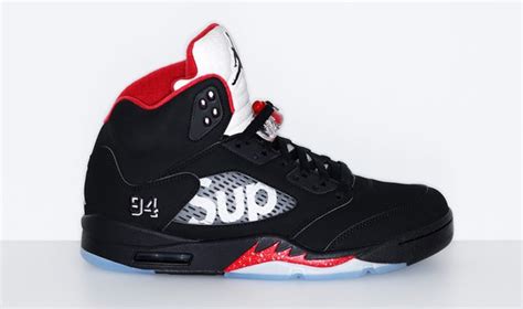 Supreme x Air Jordan 5 官方发售信息 AJ5联名 球鞋资讯 FLIGHTCLUB中文站|SNEAKER球鞋资讯第一站
