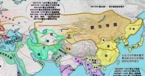 成吉思汗将花剌子模征服，现今变成哪些国家？共有8个