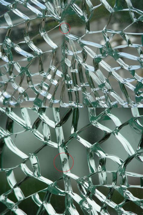 钢化玻璃自爆属于质量缺陷，自爆特征是蝴蝶纹 - 汽车论坛