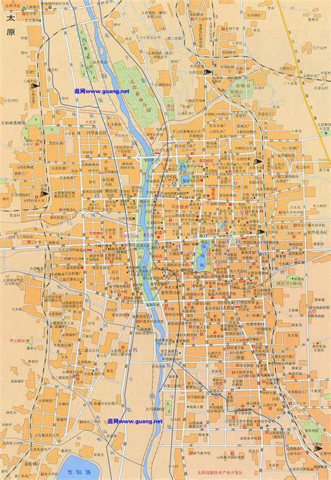 太原城区划分,太原区域划分图,太原市六城区划分图_大山谷图库