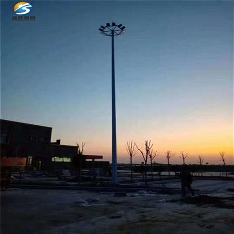 新疆博尔塔拉高速服务区升降式高杆灯-2022新款图片-一步电子网