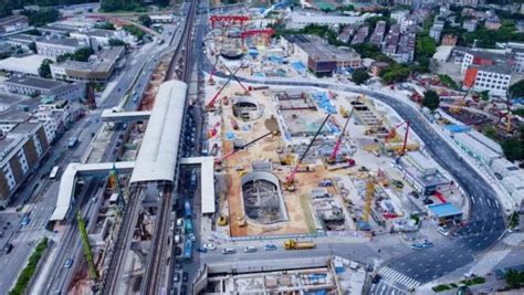 读创--【原创】大运枢纽进入地上结构工程施工阶段 计划2022年底启用