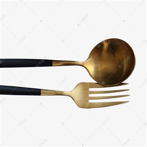一个叉子和勺子免抠图素材图片免费下载-千库网