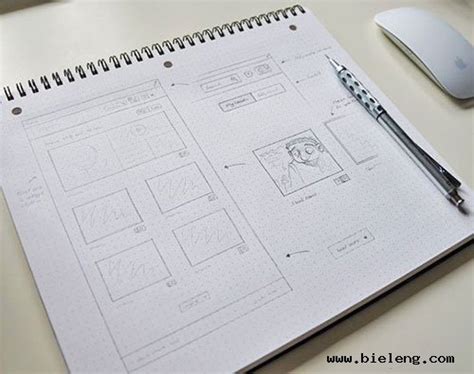 28张手绘网页设计草图（原型图/框架图） | 人人都是产品经理