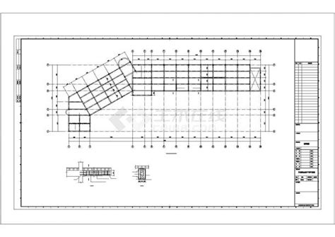 某六层教学楼结构加固设计cad图纸（共21张图）_教育建筑_土木在线