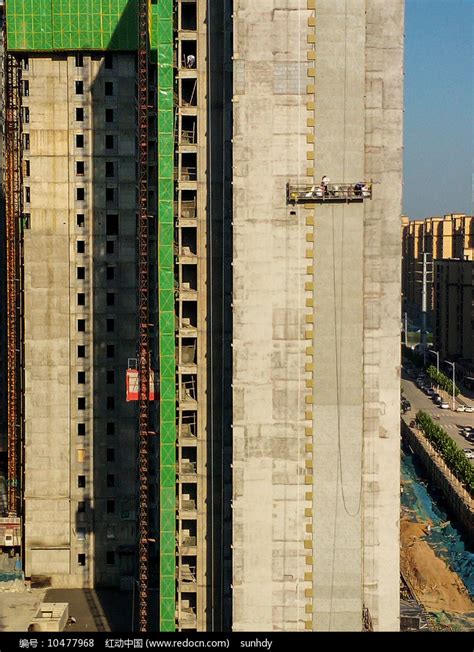 正在修建的高楼高清图片下载_红动中国