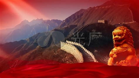 中国风复兴中国梦为人民造福海报背景图片免费下载-千库网