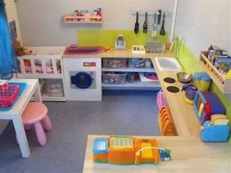 幼儿园娃娃家厨房图片5张_环创屋
