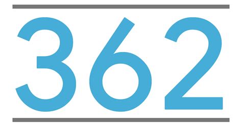 362 number grunge color rainbow numeral digit logo