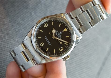 Rolex 1016 Explorer Gilt Glossy Dial for $31,560 for sale from a ...