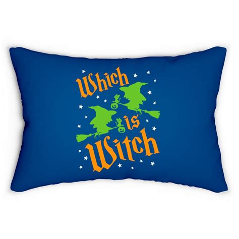 Halloween Twins Identical Which Witch Is Which Lumbar Pillows sold by ...