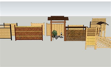 户外栅栏围栏日式竹编制品护栏庭院花园竹竿竹子围墙竹墙竹篱笆-阿里巴巴
