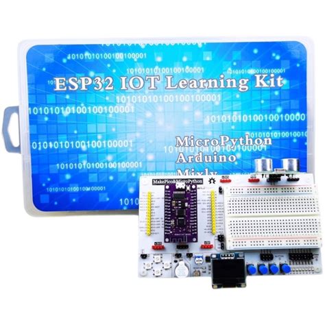 ESP32物联网开发板传感器入门套件学无线WiFi蓝牙MicroPython编程_虎窝淘