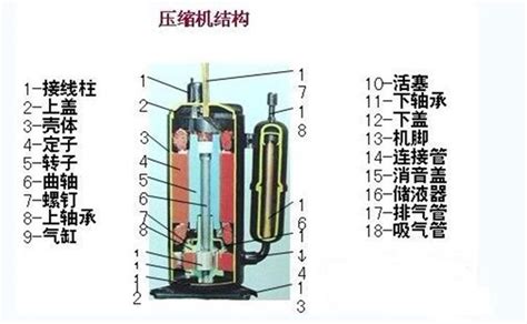 双螺杆空气压缩机结构示意图及双螺杆的优点_螺杆空压机