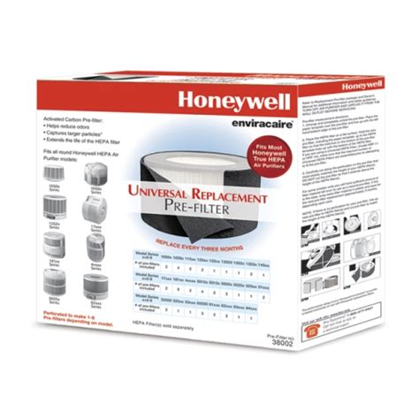 Honeywell 38002, Universal Activated Carbon Pre-Filter | Honeywell Store
