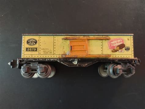Vintage, 1940s, Lionel, 2679, Baby Ruth Box Car, With Operating ...