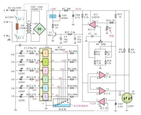 热水器电路图讲解和实物图-家电电路-维库电子市场网