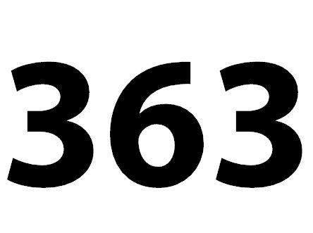 363 — триста шестьдесят три. натуральное нечетное число. в ряду ...