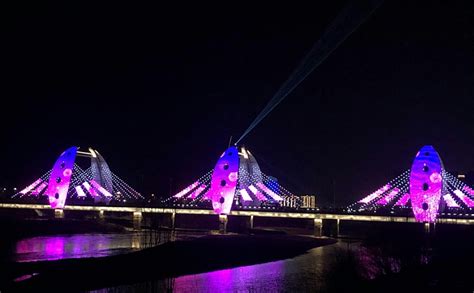 甘肃陇南栈道湾桥梁亮化工程项目-广东亮丽龙照明